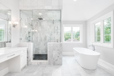 Acrylic Bathtub Installation in Portland, ME