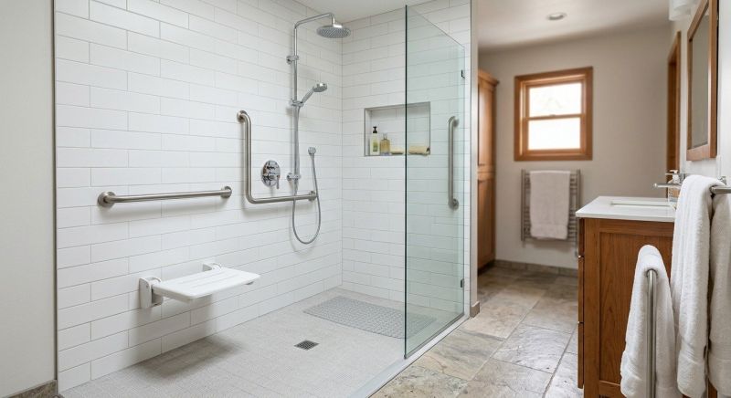 Elderly Shower Installation in Nashua, NH