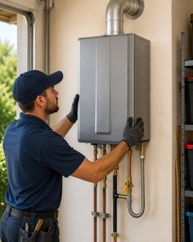 Expansion Tank Installation in Fredericksburg, VA