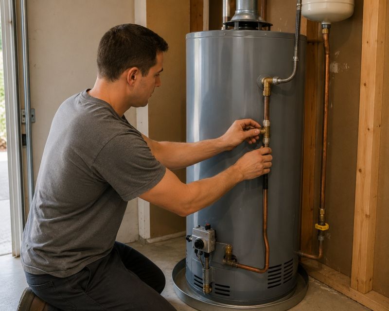 Gas Water Heater Installation in West Palm Beach, FL