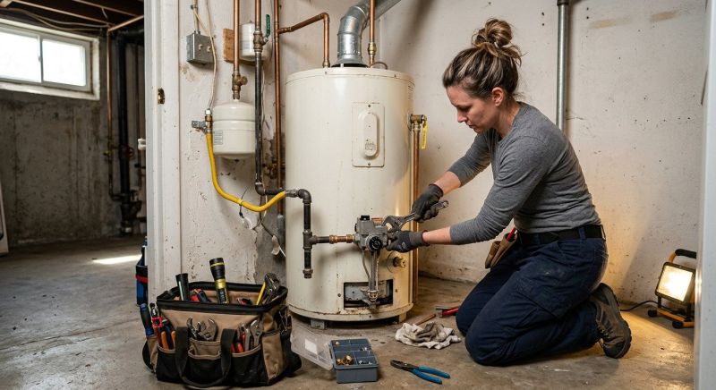 Gas Water Heater Repair in Fredericksburg, VA