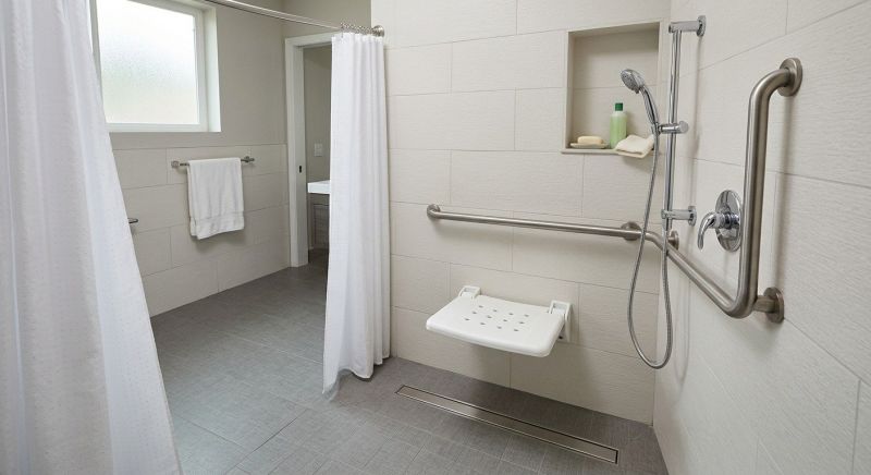 Handicap Shower Installation in Framingham, MA
