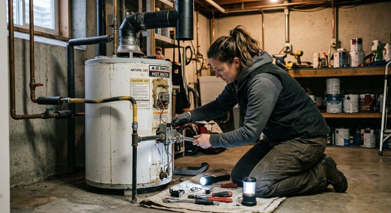 Propane Water Heater Repair in Fredericksburg, VA