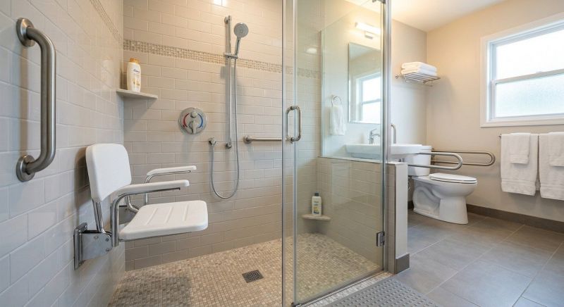 Senior Shower Installation in Framingham, MA