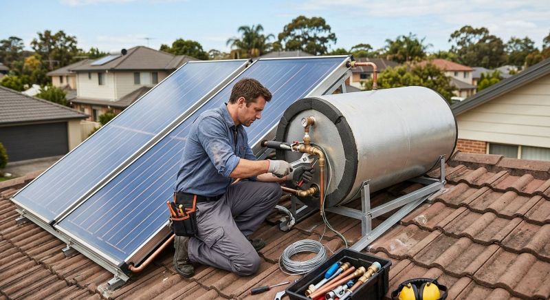 Solar Water Heater Maintenance in Katy, TX