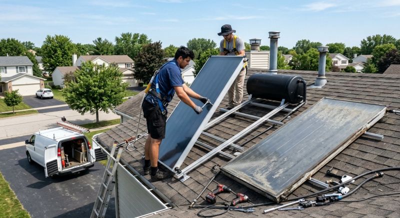 Solar Water Heater Replacement in Annapolis, MD