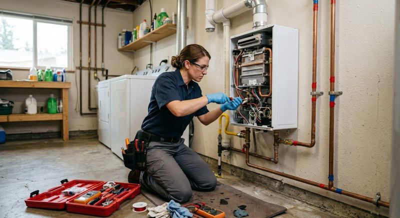 Tankless Water Heater Service in Fredericksburg, VA
